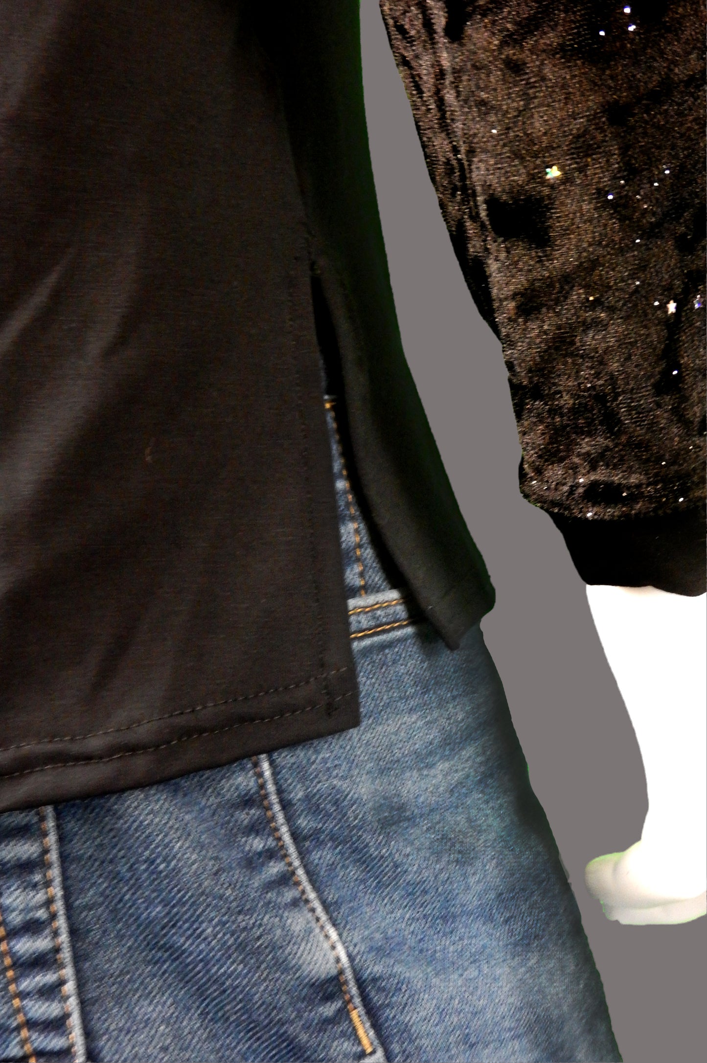 Starry Night-Black Raglan Shirt