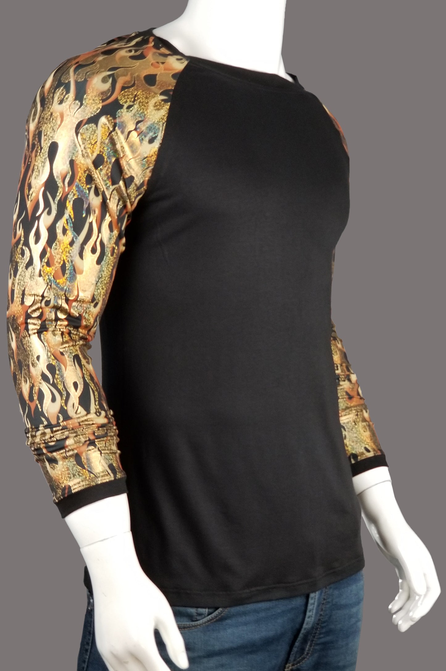 FIrearms -Black Raglan Shirt