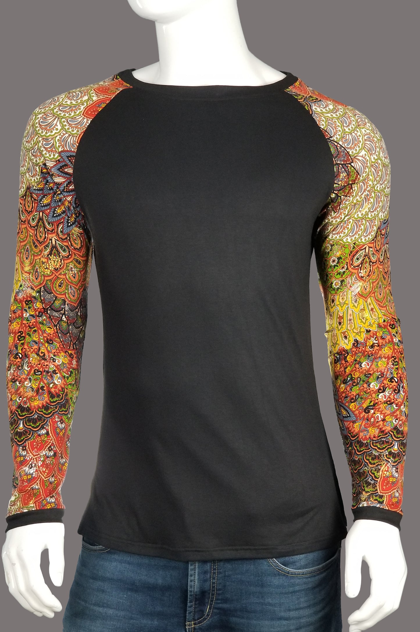 Phoenix -Black Raglan Shirt